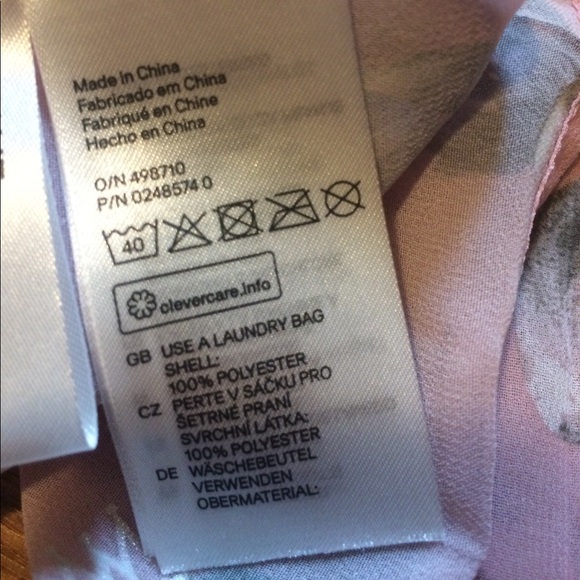 Sheer Easter pink bunny gold crown blouse - Picture 9 of 9